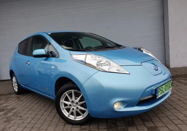 Nissan Leaf cena 32900 przebieg: 96326, rok produkcji 2015 z Gniezno małe 781